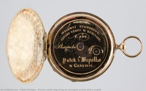 Pocket Watch Depicting An Insurgent Armed With A Scythe — Patek Philippe