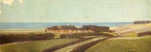 View Of Salt Marshes With Windmill, Cley Next The Sea — Charles Paget Wade