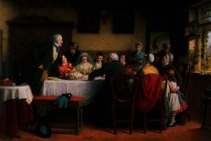 The Wedding Breakfast — Frederick Daniel Hardy