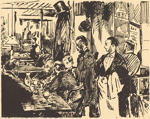 Едуард Мане - At the Café (Au café)