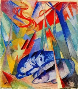 Untitled (7490) — Franz Marc, German Expressionism