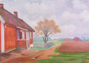 Sittp Aring , Maridalen — Harald Oskar Sohlberg
