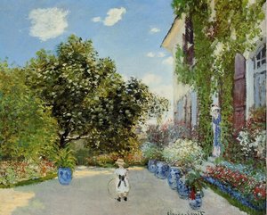 La Casa Del Artista En Argenteuil — Claude Monet