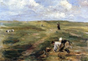მაქს ლიებერმანი - Digging for Potatoes in the Dunes at Zandvoort