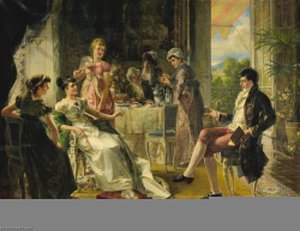 Repartee On A Summer Afternoon — Karl Herpfer