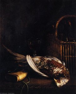 Claude Monet - Still Life con Falco