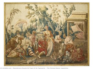 “the Chinese Dance” Tapestries — Manufacture Royale De Tapis Et De Tapisserie