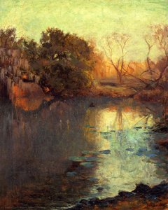 On The San Antonio River — Robert Julian Onderdonk