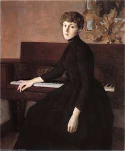 At The Piano — Julian Alden Weir