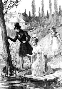 Illustration Of Honoré De Balzac's The Woman Of Thirty — Adrien Moreau