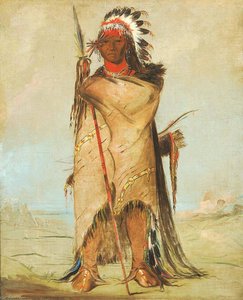 Hó Ra Tó A, A Brave — George Catlin