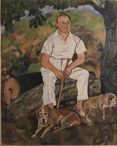 André Utter Et Ses Chiens — Suzanne Valadonová