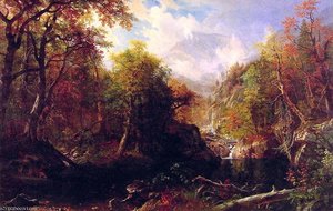 The Emerald Pool — Albert Bierstadt