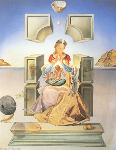 Salvador Dalí - The First Study for the Madonna of Port Lligat