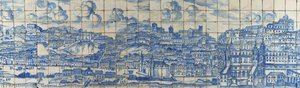 Grand Panorama Of Lisbon - Cais Do Sodré And Chiado — Gabriel Del Barco