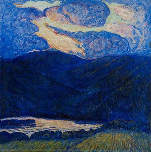 An Evening Mountainscape