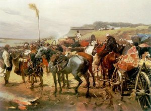 Pospolite Ruszenie U Brodu — Józef Von Brandt