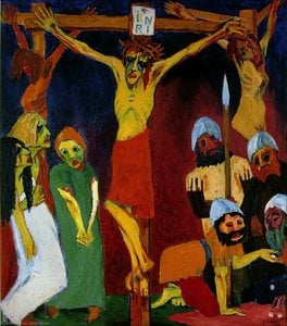 Emil Nolde - Crucifixion,