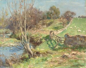Spring, Kirkcudbright — William Stewart Macgeorge