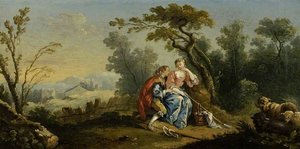 A Pastoral — Jean Baptiste Huet I