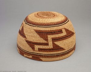 Basketry Hat — Karok
