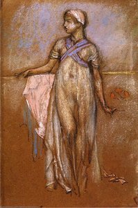 The Greek Slave Girl (also Known As Variations In Violet And Rose) — James Abbott Mcneill Whistler