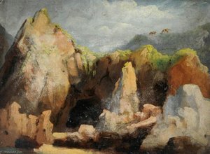 Coastal Scene — Philip John Ouless