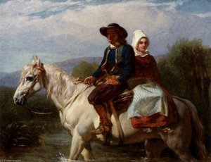 Fording the stream