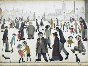Laurence Stephen Lowry - The Cripples