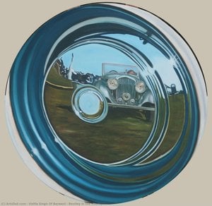 Bentley In The Hubcap — Vidita Singh