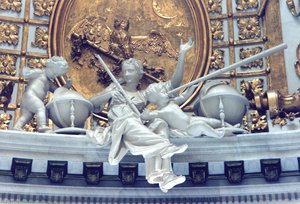 Allegorie Von Astronomie Und Geographie — Georg Franz Ebenhecht, Rococo