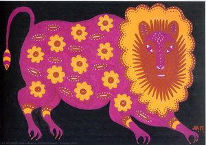 Young Lion — Maria Primachenko
