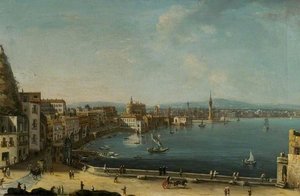 A Harbour In Italy (st Lucia) — Pietro Antoniani