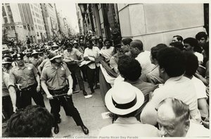 Police Confrontation, Puerto Rican Day Parade — Máximo Rafael Colón