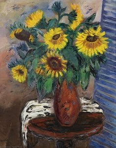 Sunflowers, (1945) — Reuven Rubin