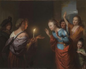 Parable Of The Lost Piece Of Silver — Godfried Schalcken