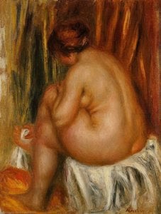 Pjer Ogist Renoar - After Bathing (nude study)