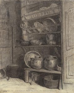 The Dresser In Gruchy — Jean François Millet The Elder, Realism
