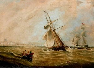 Shipping Off Hartlepool, Tees Valley — Ralph Marshall