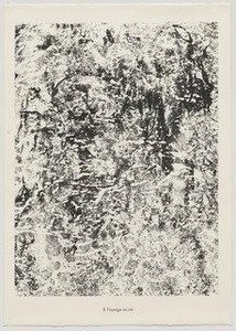 Landscape Of Soil (paysage Au Sol) From The Portfolio Theater Of The Earth (théâtre Du Sol) From Phenomena (les Phénomènes) — Jean Philippe Arthur Dubuffet, Art Brut
