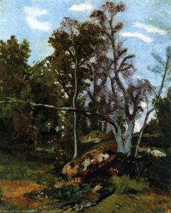 Edge Of The Forest — Ion Andreescu, Impressionism