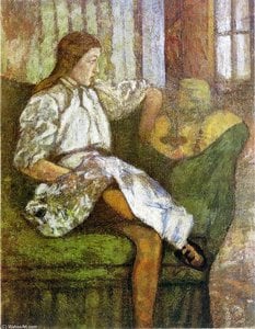 Marcel Duchamp - Portrait of Yvonne Duchamp