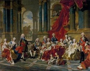 لويس ميشيل فان لو - The Family of Philip V