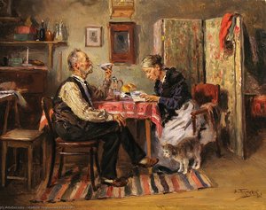 Morning Tea — Vladimir Makovsky