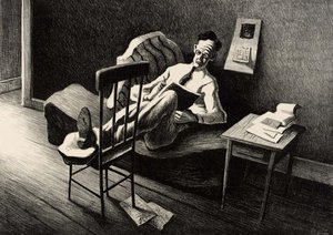 The Poet — Thomas Hart Benton, American Regionalism