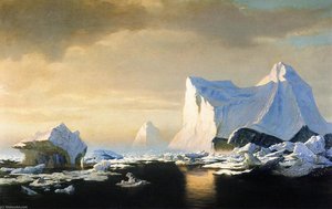 Icebergs dans l'Arctique William Bradford - William Bradford