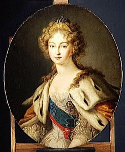 Elisabeth Alexeievna Tsarina — Vladimir Lukich Borovikovsky
