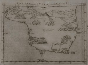 Brasil Nova Tavola — Girolamo Ruscelli, Renaissance