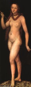 Lucretia — Lucas Cranach El Viejo