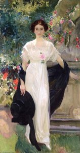Miss Mary Lillian Duke (mrs. Mary Duke Biddle) — Joaquín Sorolla Y Bastida, Impressionism